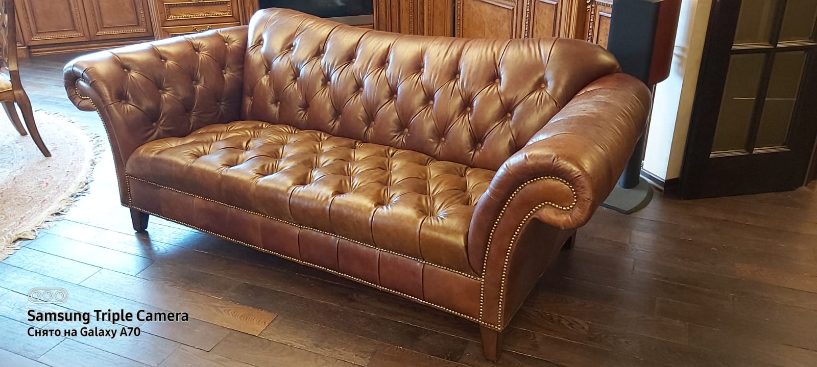 Перетяжка дивана. Проспект Славы